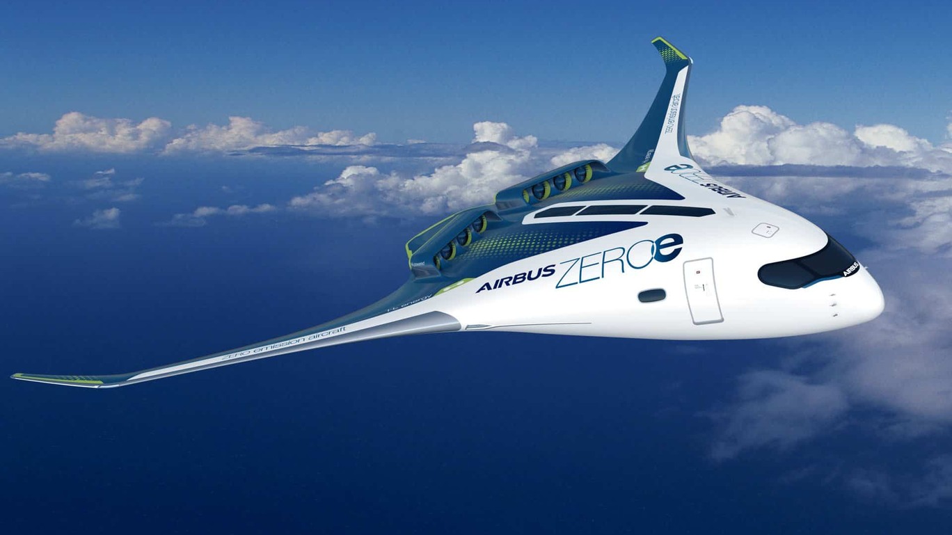 O avião do futuro: Airbus apresenta designs para aeronaves movidas a hidrogênio