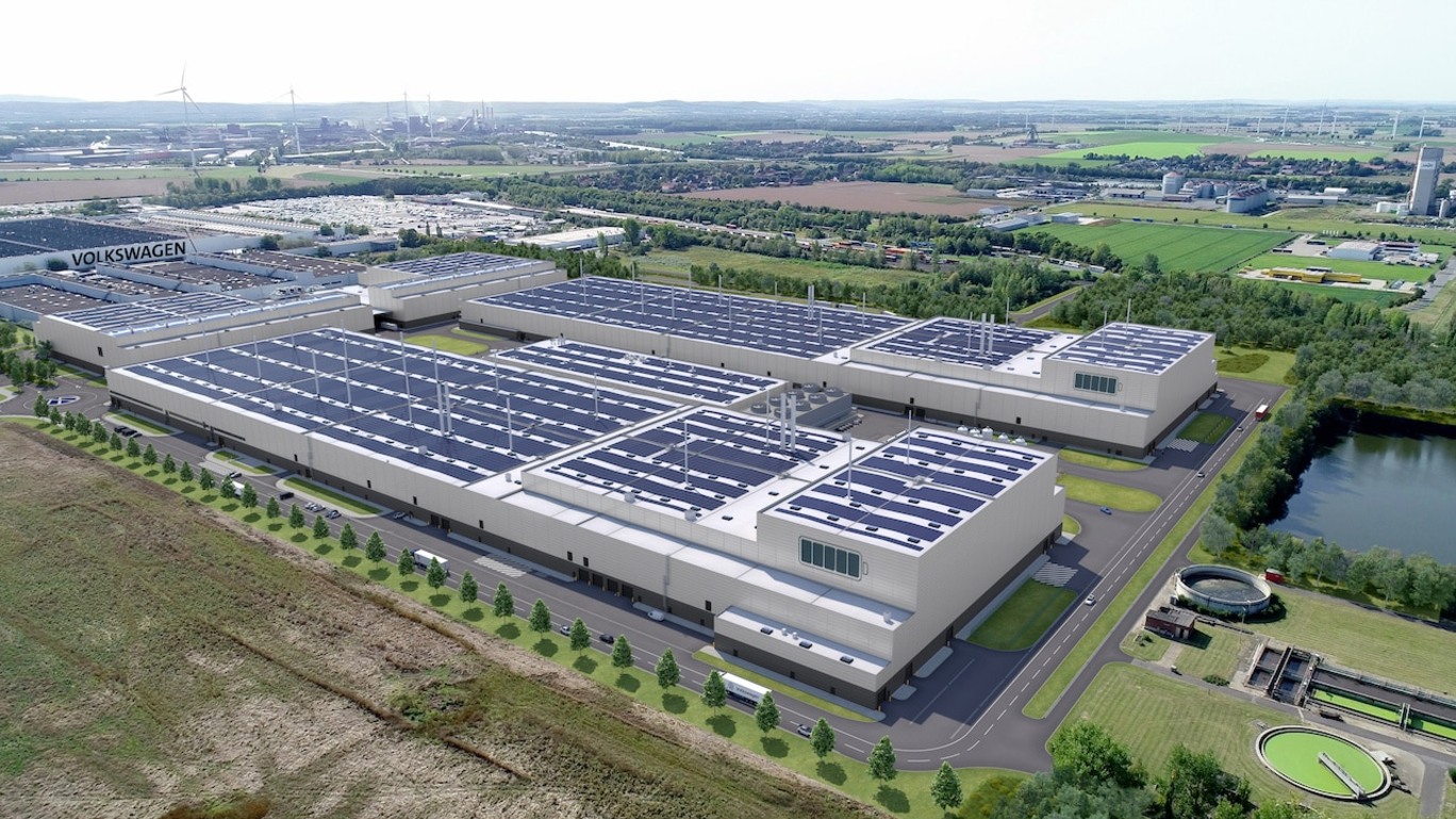 Futura fábrica de baterias elétricas da Volkswagen em Salzgitter
