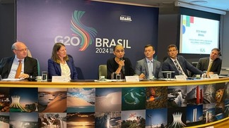 Anúncio do programa de incentivo ao investimento estrangeiro realizado em São Paulo