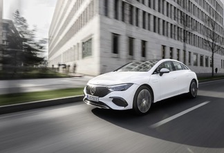 O EQE, novo carro elétrico da Mercedes