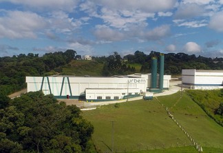Fábrica de madeira engenheirada da Urbem, em Almirante Tamandaré, no Paraná