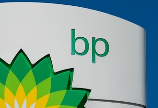 Logotipo da petroleira britânica British Petroleum