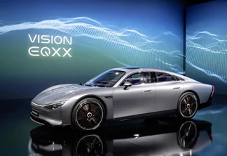 O carro conceito Mercedes EQXX