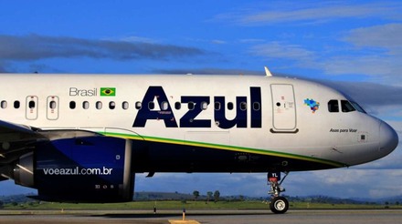 Aeronave da Azul, primeira companhia aérea da América Latina a ter o carimbo do SBTi em seu plano de descarbonização