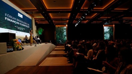 Abertura do Fórum Brasileiro de Finanças Climáticas, em São Paulo