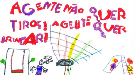 Crianças narram violentas operações policiais nas favelas da Maré
