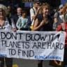 Protesto das KlimaSeniorinnen, grupo de idosas suíças que processou o governo de seu país