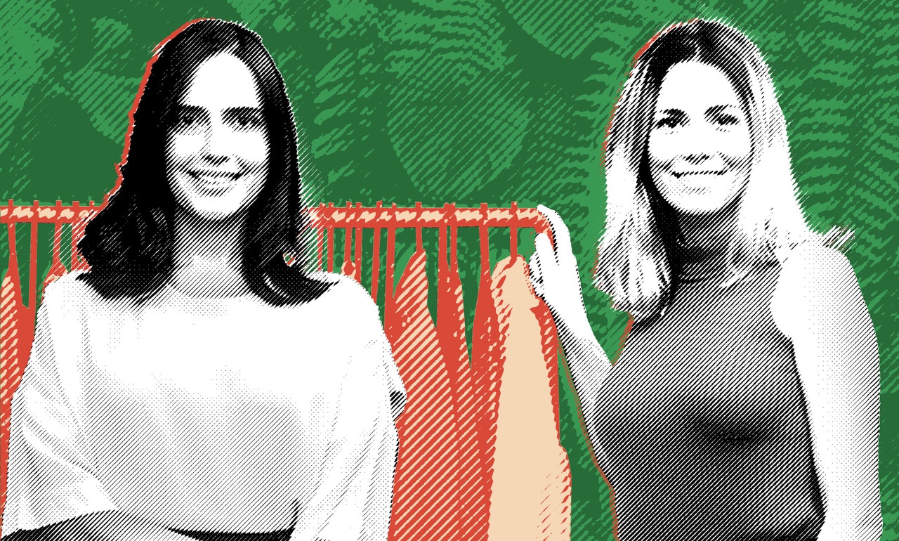 Mariana Penazzo e Bárbara Diniz, fundadoras da Dress & Go Mariana Penazzo e Bárbara Diniz, fundadoras da Dress & Go