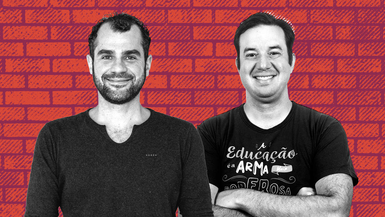 Pedro Vilela, da gestora Rise (à esquerda), e o CEO da Alicerce, Paulo Batista Pedro Vilela, da gestora Rise (à esquerda), e o CEO da Alicerce, Paulo Batista