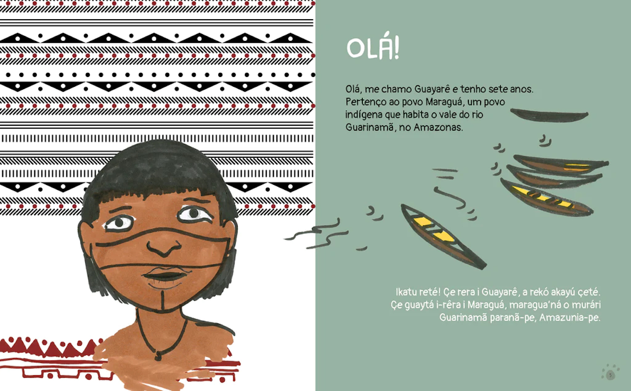 O livro Guayare - O Menino da Aldeia do Rio O livro Guayare - O Menino da Aldeia do Rio